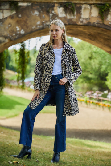 Gabardine Animal Print