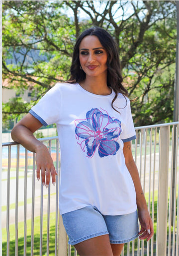 T-shirt Flor