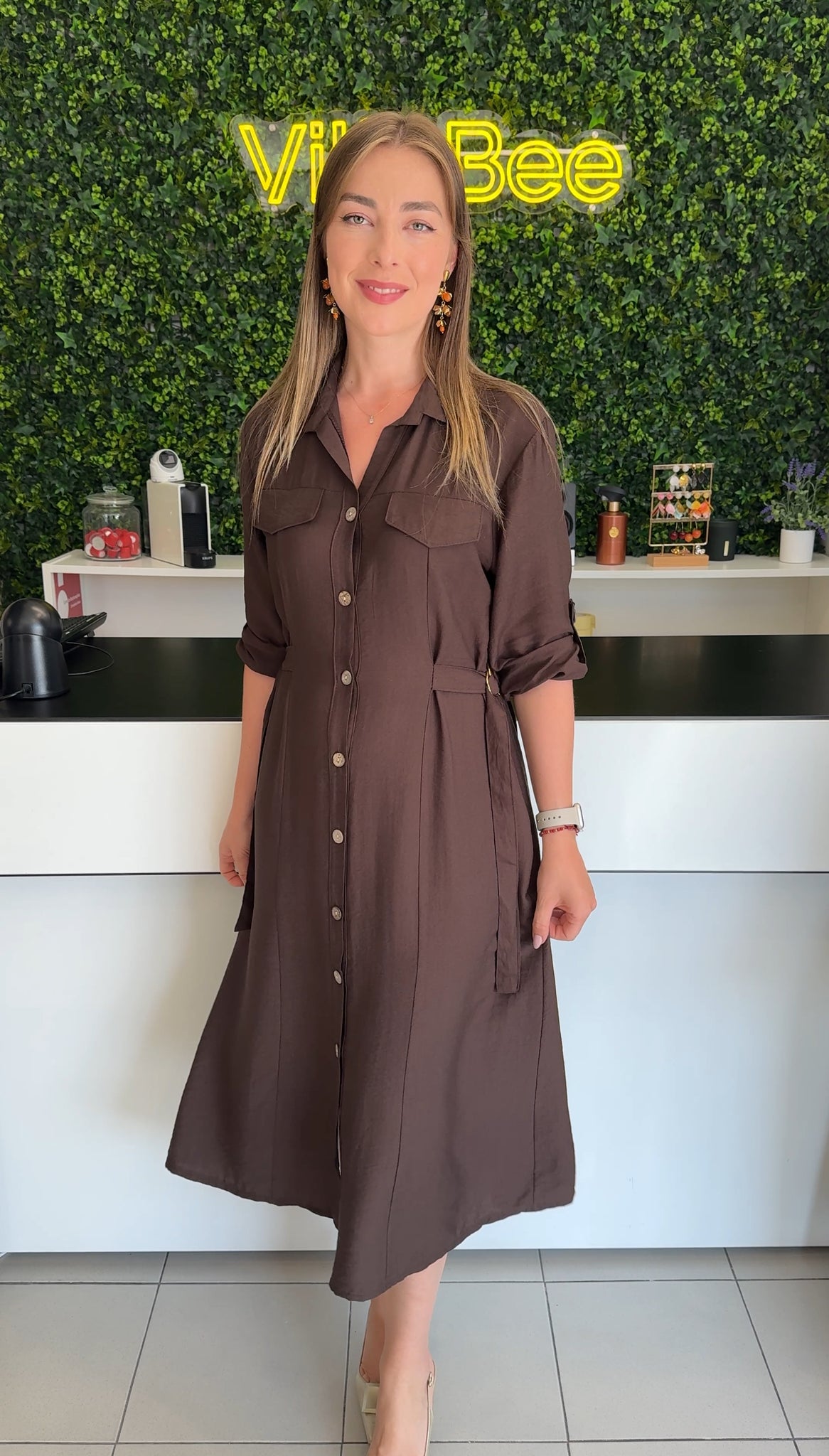 Vestido Liso Mellany