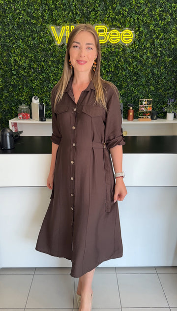 Vestido Liso Mellany