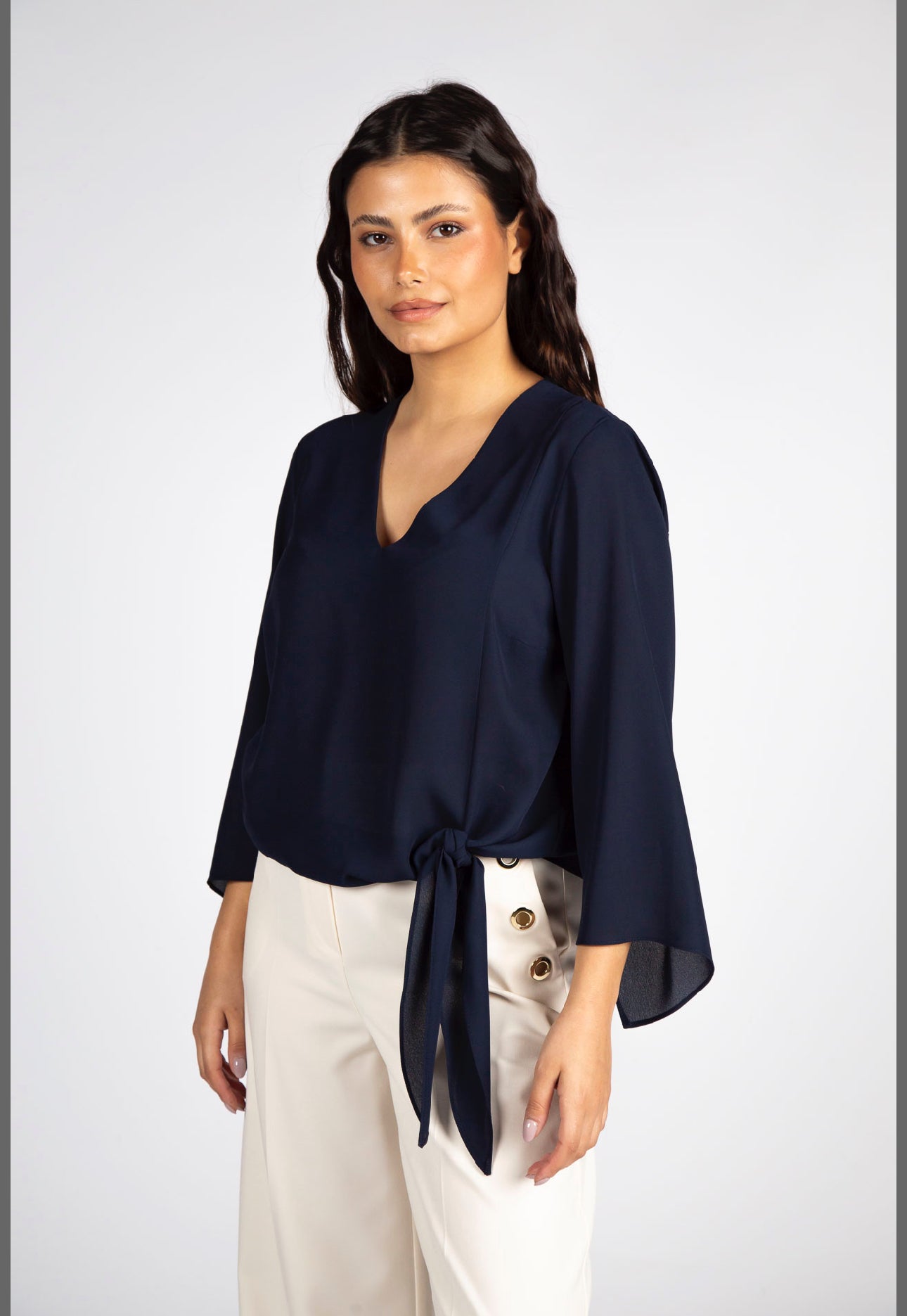 Blusa Laço Silvina Campos