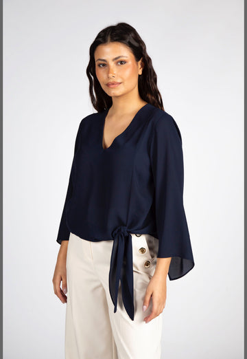 Blusa Laço Silvina Campos