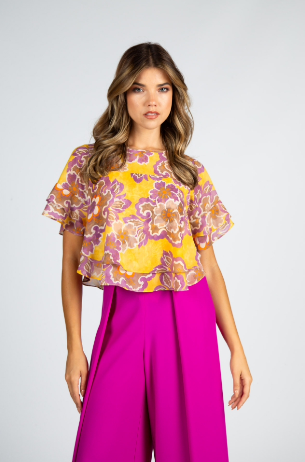 Túnica Estampada Silvina Campos