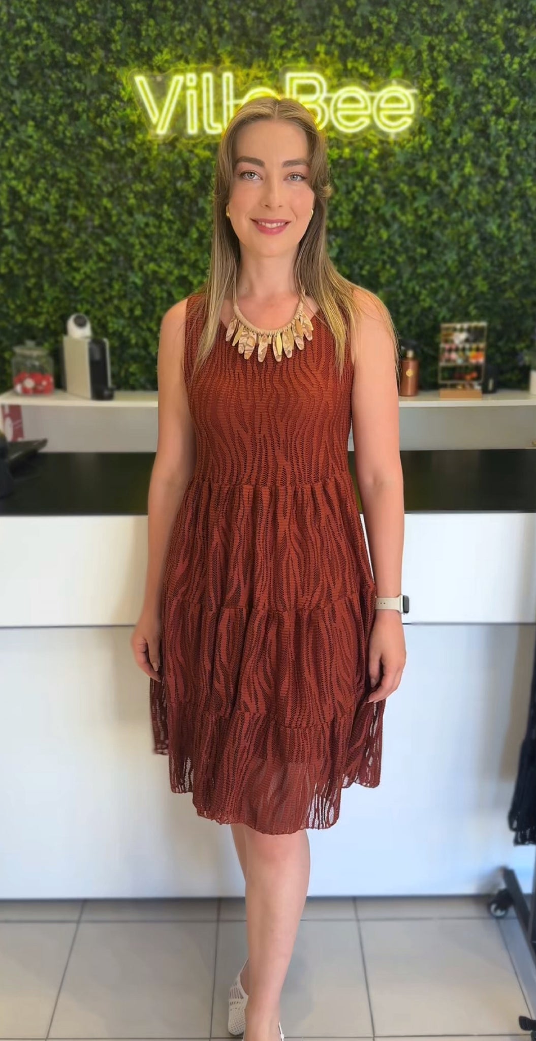 Vestido Rendado