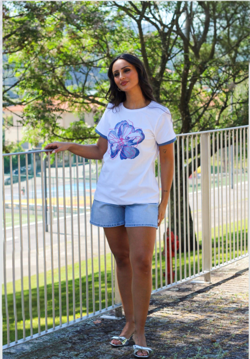 T-shirt Flor