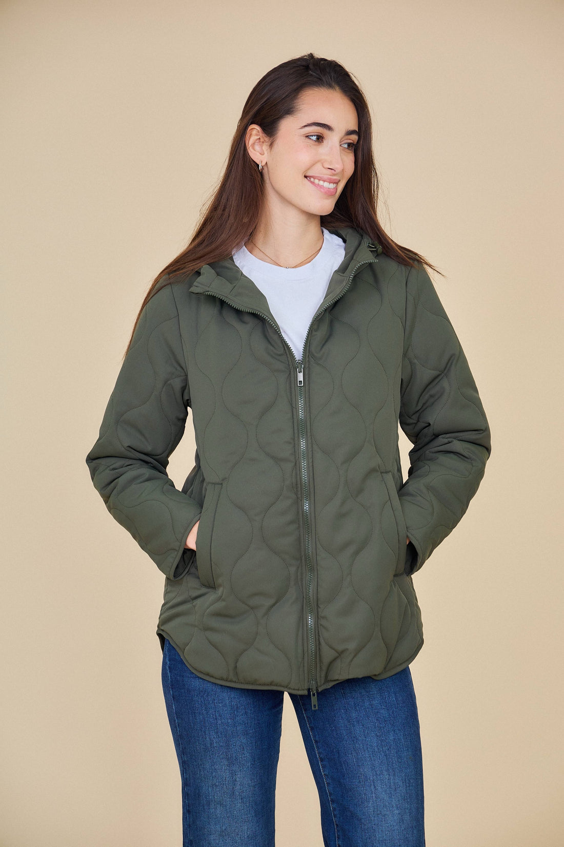 Parka Reversível Capuz
