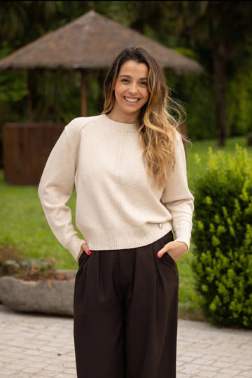 Camisola Malha Trança