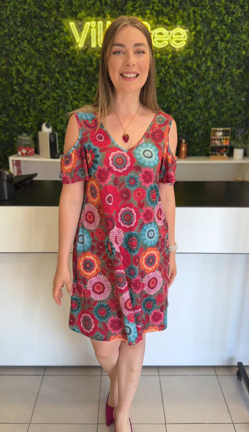Vestido Ombros Abertos