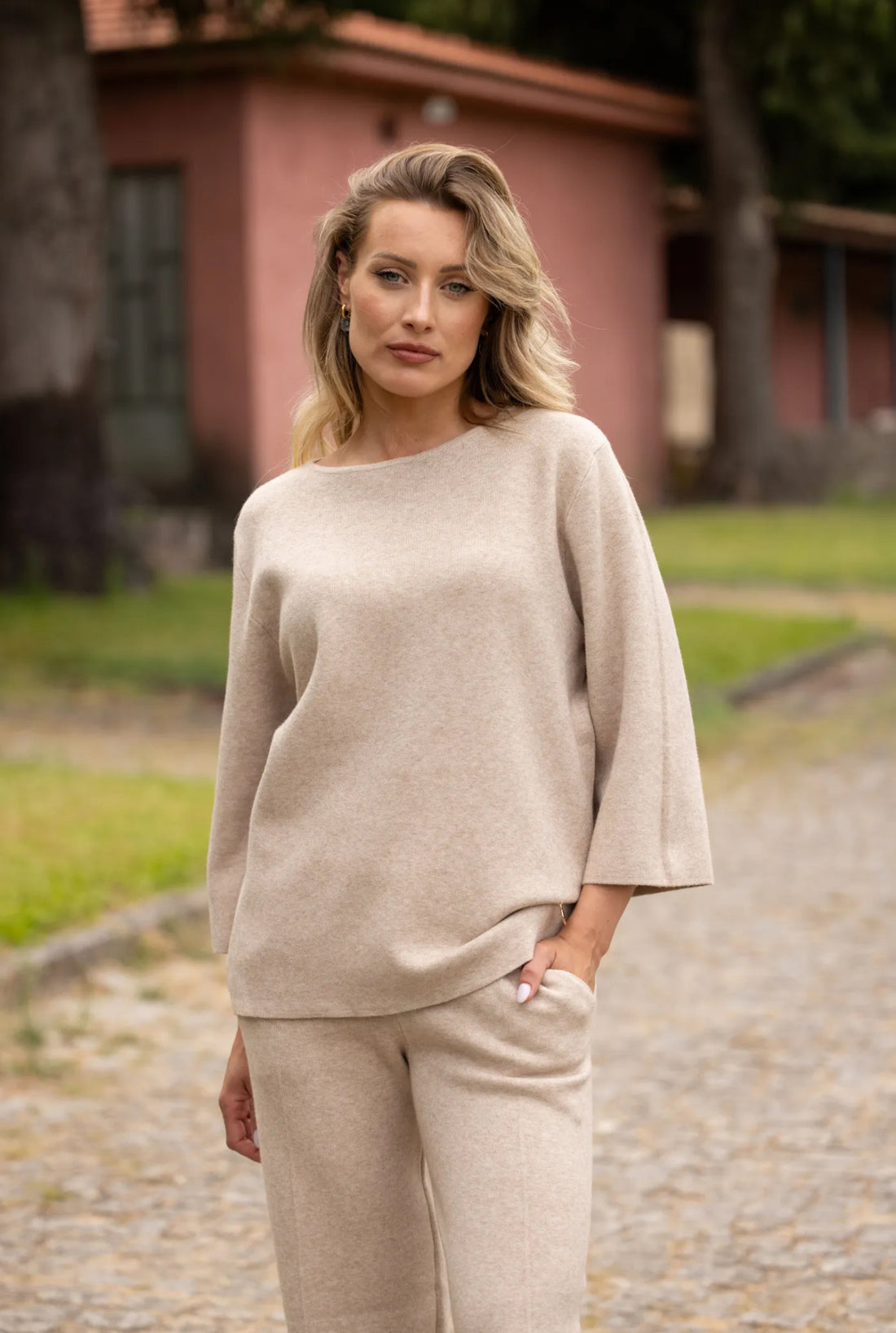 Conjunto Camisola Malha