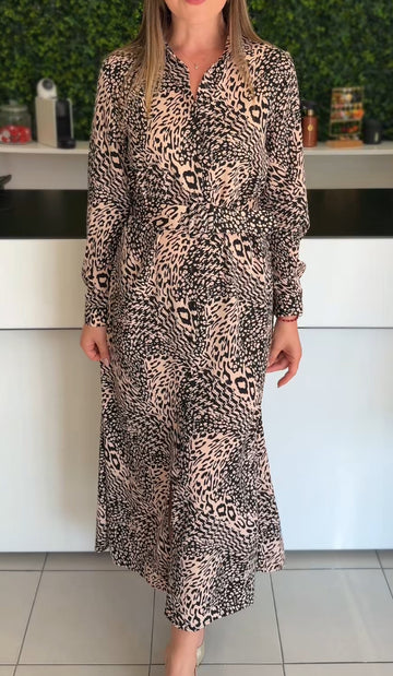 Vestido Estampado Lioness