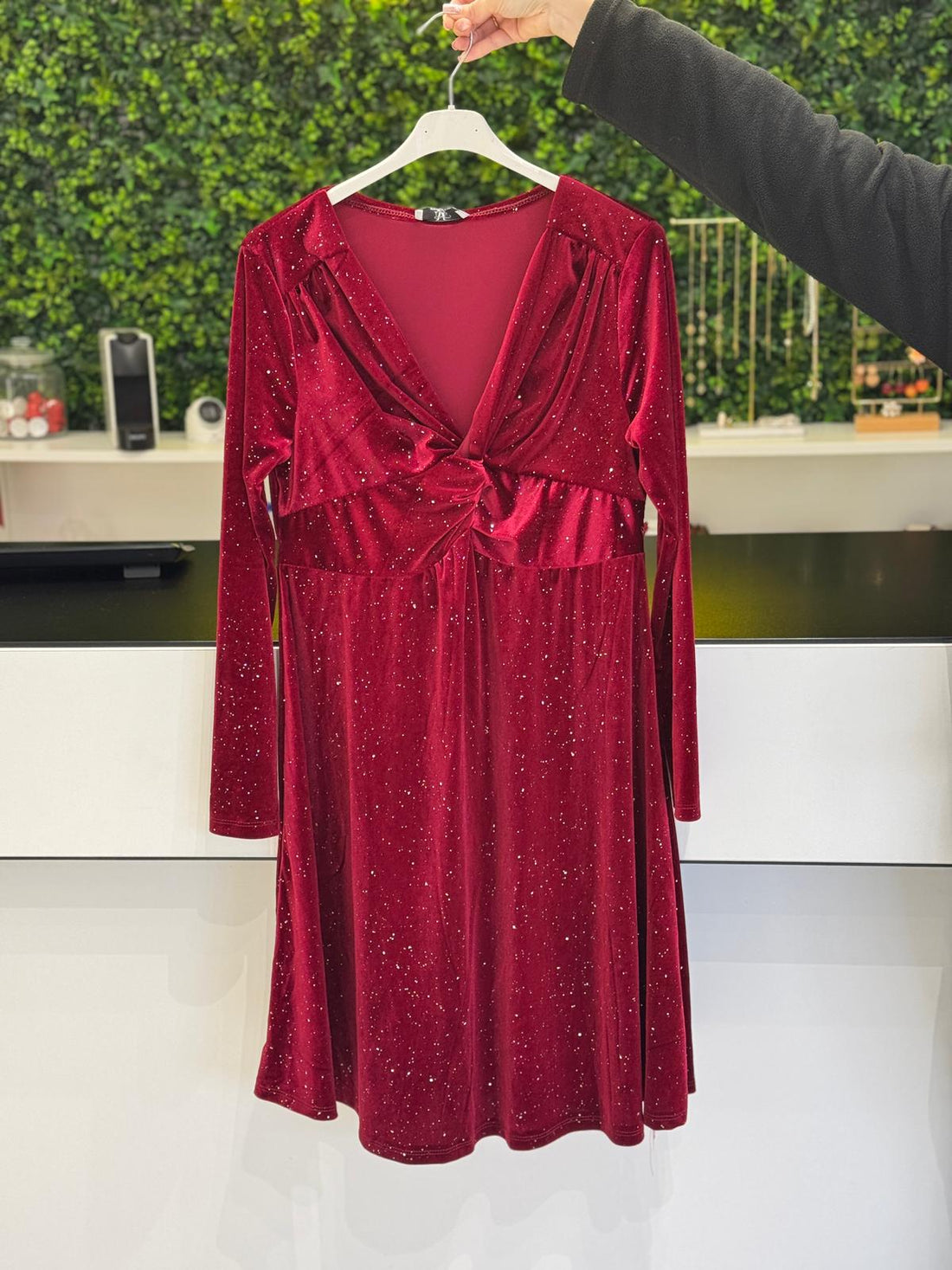 Vestido Brilho Trespasse