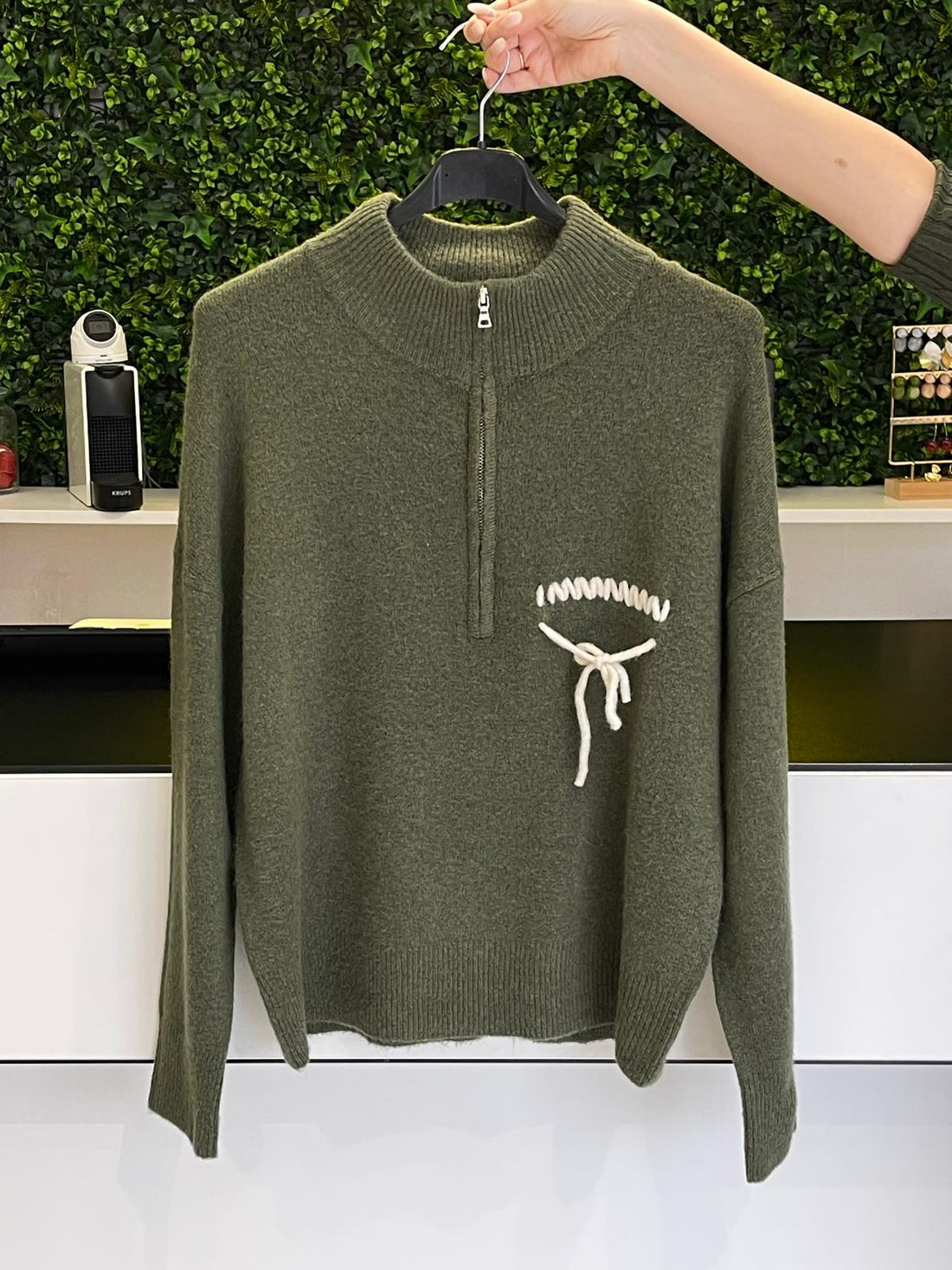 Camisola Malha Fecho