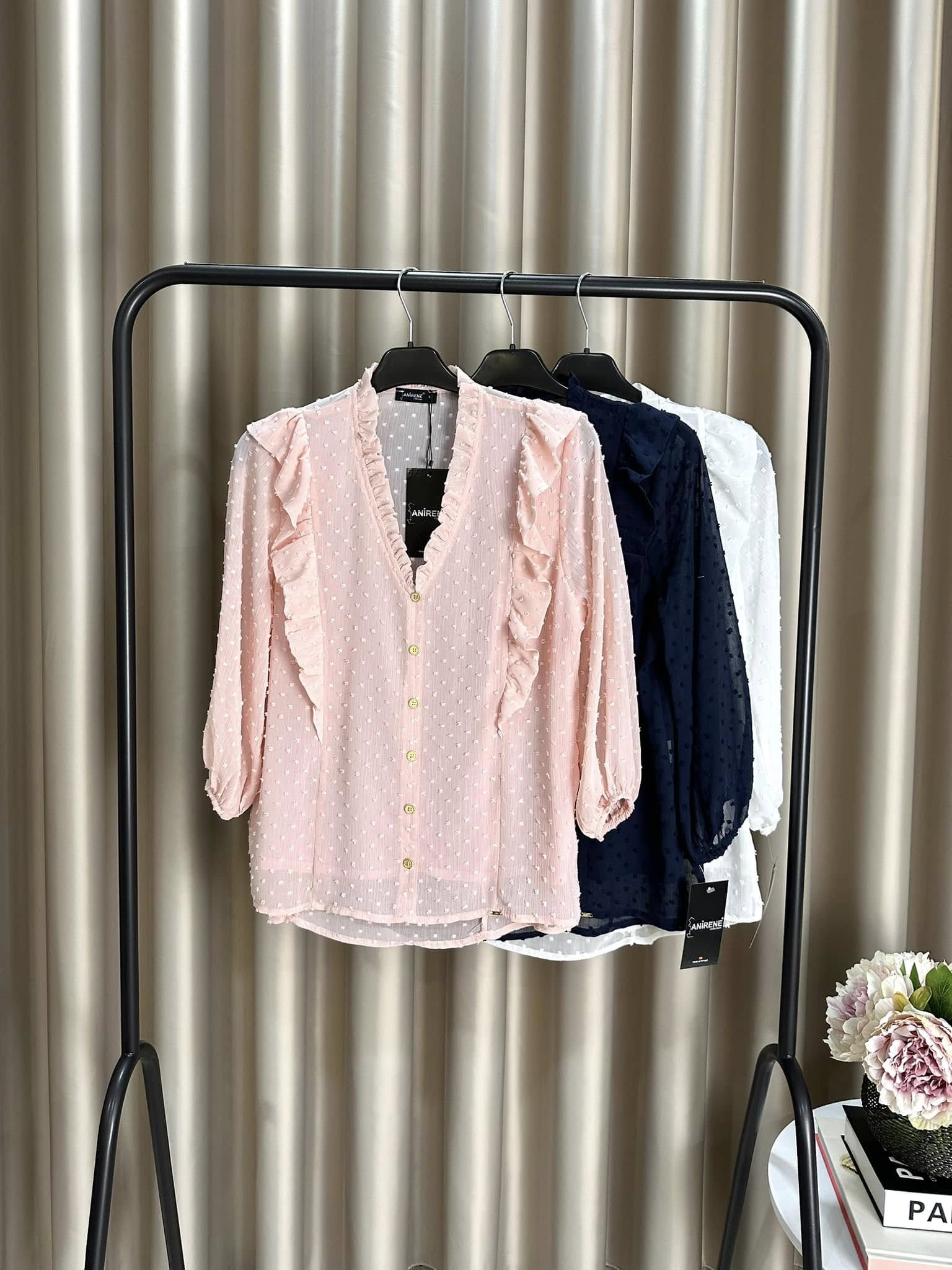 Blusa Fantasia Folhos Anirene