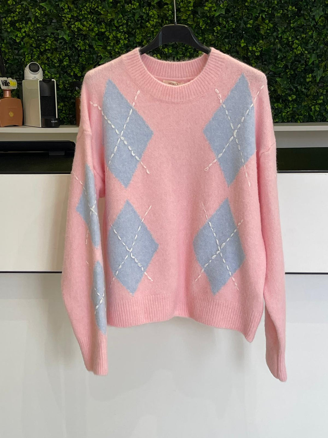 Camisola Losango Lumière