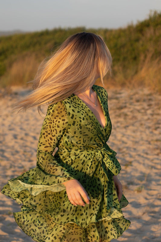 Vestido c/ manga aberta - Ville Bee